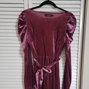 Velvet Mauve Dress